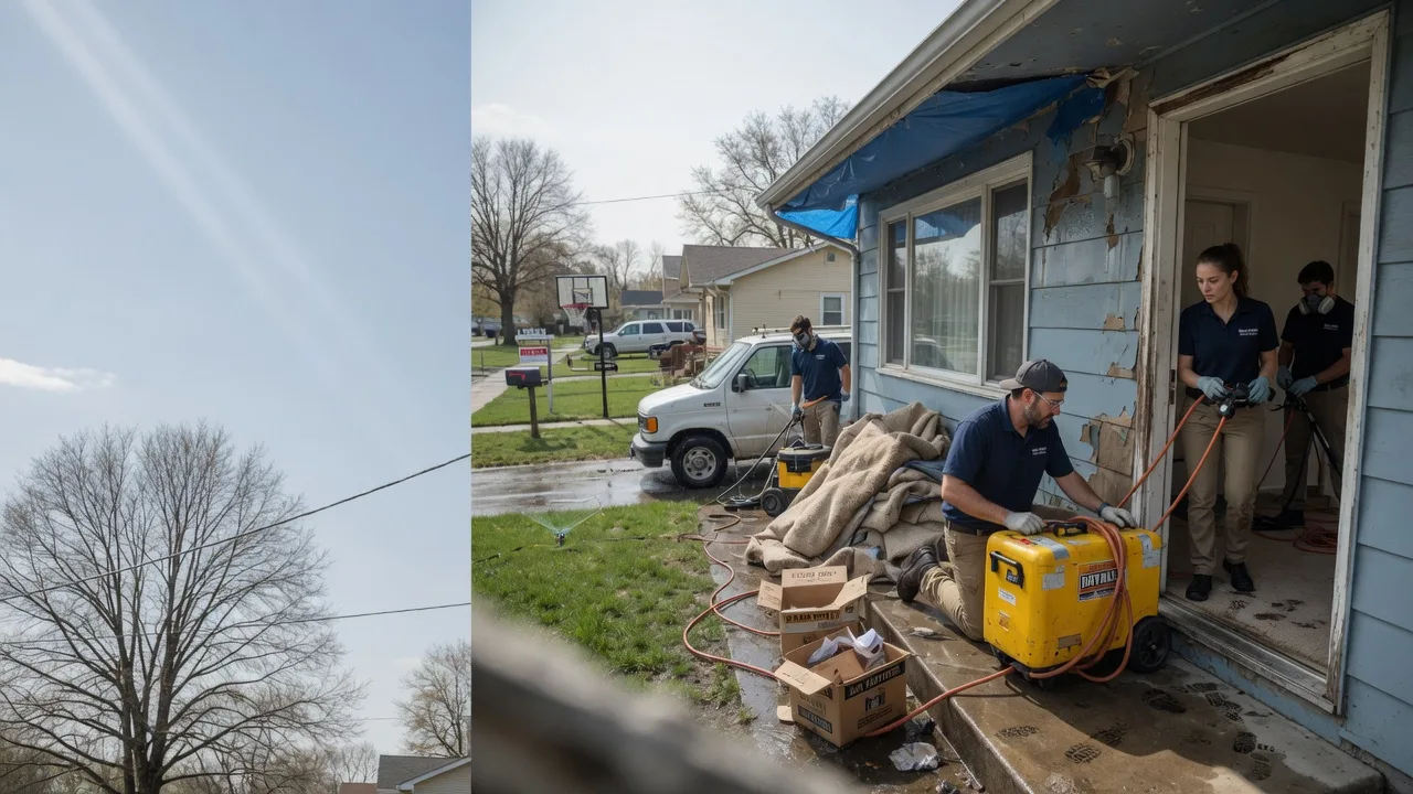 Basement Flood Cleanup in Loving, NM near me